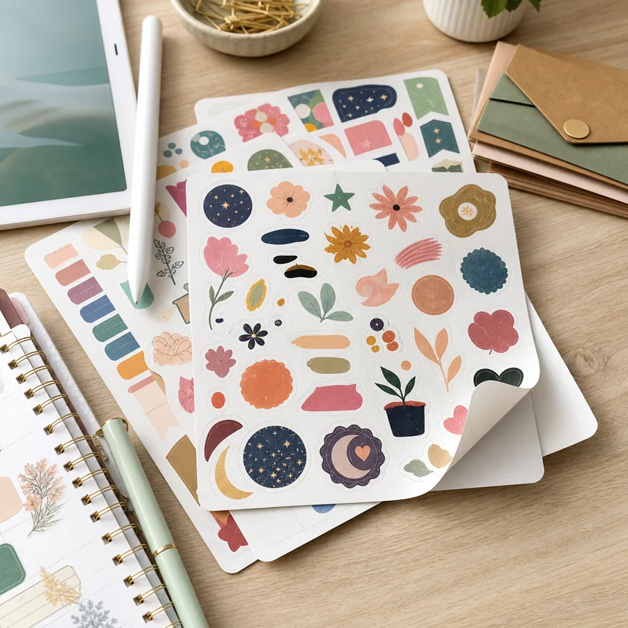 Custom Sticker Sheets Canada — Kiss-Cut Sheets